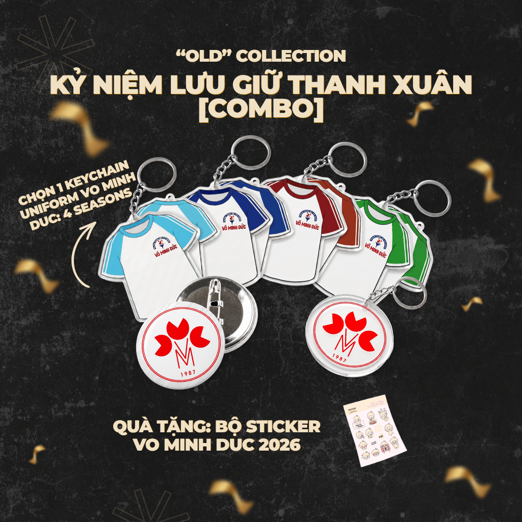 Combo Kỷ Niệm Lưu Giữ Thanh Xuân