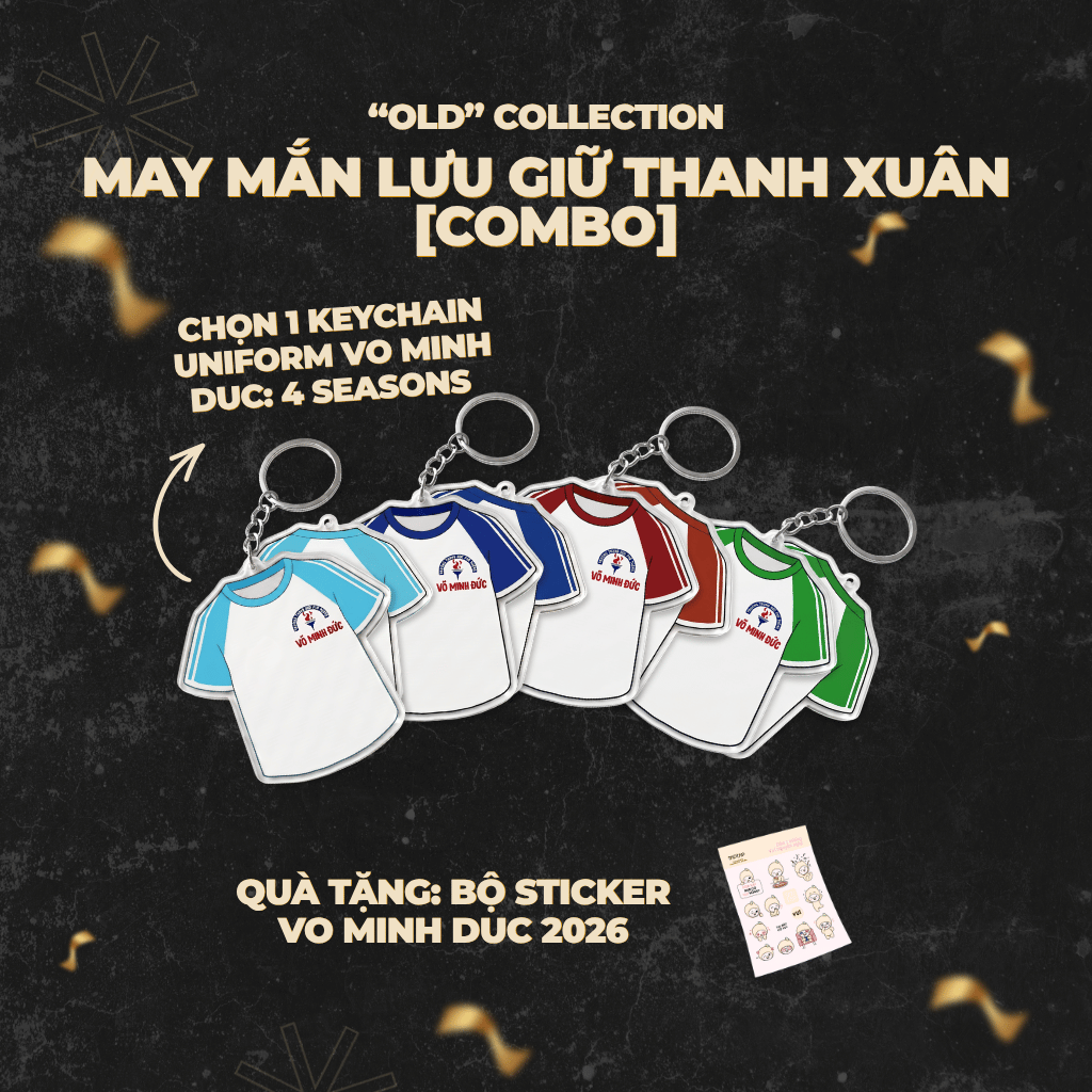 Combo May Mắn Lưu Giữ Thanh Xuân