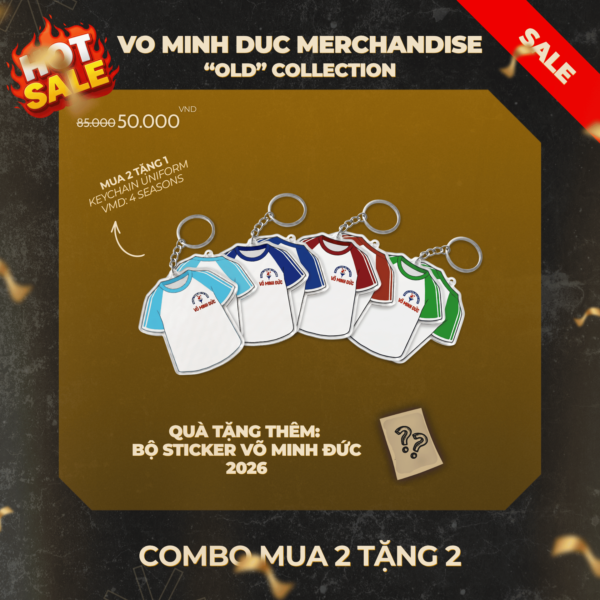 [SALE] COMBO MUA 2 TẶNG 2